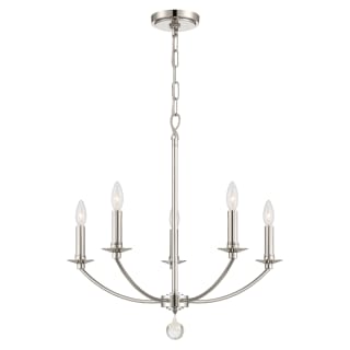 A thumbnail of the Crystorama Lighting Group MIL-8005 Polished Nickel