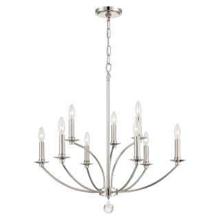 A thumbnail of the Crystorama Lighting Group MIL-8009 Polished Nickel
