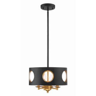 A thumbnail of the Crystorama Lighting Group ODE-700 Black / Antique Gold