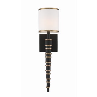 A thumbnail of the Crystorama Lighting Group SLO-A3601 Vibrant Gold / Black Forged