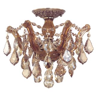 A thumbnail of the Crystorama Lighting Group 4430-CL Antique Brass / Golden Teak Hand Polished