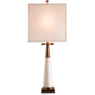A thumbnail of the Currey and Company 6442 White/Antique Brass