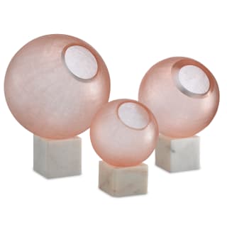 A thumbnail of the Currey and Company 1200-0135 Pale Pink / White