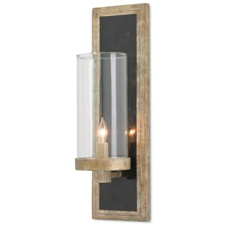 Currey and Company 5000 0025 Antique Silver Leaf Charade 17 Tall Wall Sconce LightingDirect