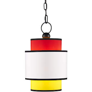 A thumbnail of the Currey and Company 9000-0943 Multi-Color / Satin Black
