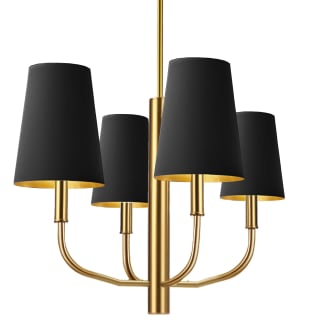 Dainolite ELN 214C MB 797 Black Eleanor 4 Light 21 Wide Chandelier LightingDirect