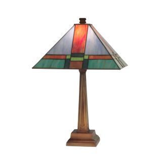 Dale tiffany shop mission lamp