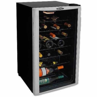 Danby Dwc350blpa Free Standing Wine Cooler With Glass Door
