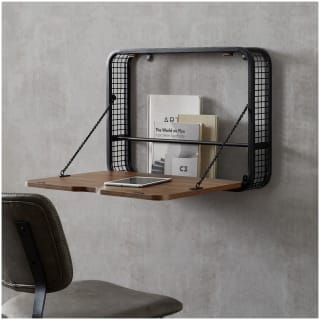 Industrial outlet floating desk