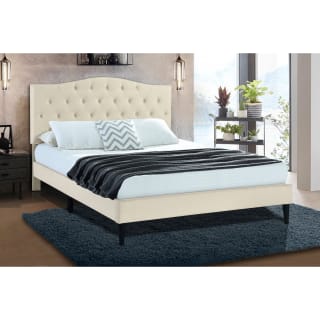Delahunt tufted arch upholstered platform outlet bed
