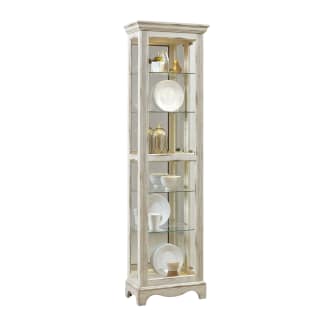 Delacora P021595 Weathered White 22 Wide Hardwood Curio With Led Lighting Faucetdirect Com