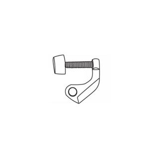 Delaney 402203 Antique Nickel Door Saver Hinge Pin Door Stop