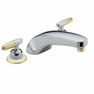 Delta 2710cblhp Chrome Polished Brass Double Handle Roman Tub