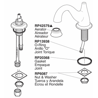 Delta RP42586SS Brilliance Stainless 2.2 Gpm Aerator from the ...