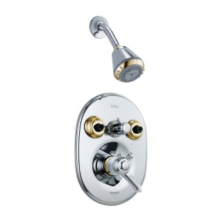 A thumbnail of the Delta T18230-CB Chrome / Polished Brass