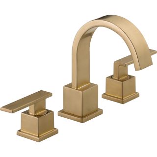Delta 3553lf Cz Champagne Bronze Vero Widespread Bathroom