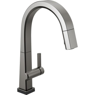 Delta 9193t Ks Dst Black Stainless Pivotal 1 8 Gpm Single Hole