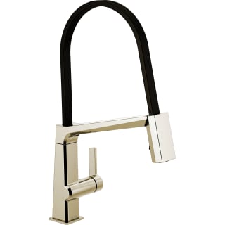 Delta 9693 Pn Dst Polished Nickel Pivotal Pull Down Kitchen Faucet
