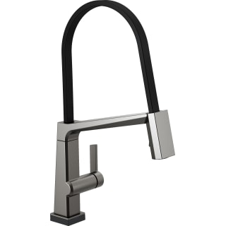 Delta 9693t Ks Dst Black Stainless Pivotal Pull Down Kitchen Faucet With Exposed Hose On Off Touch Activation Magnetic Docking Spray Head Limited Lifetime Warranty 5 Year On Electronic Parts Faucet Com