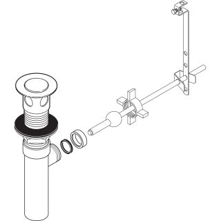 Delta Rp38958cz Champagne Bronze Drain Assembly Pop Up Faucet Com