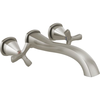 Delta T57766-RBWL Venetian Bronze Stryke Double Handle Wall Mounted Tub  Filler Trim - Less Rough In 