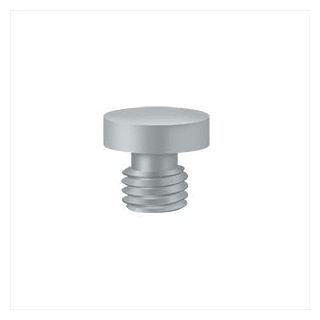 Deltana Chbu26d Brushed Chrome Decorative Solid Brass Button Tip Cabinet Hinge Finials Pullsdirect Com