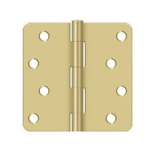 A thumbnail of the Deltana S44R4BK Bright Brass / Satin Brass