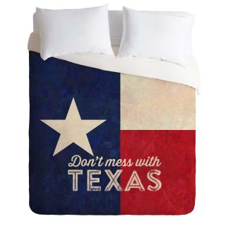 A thumbnail of the DENY Designs Dont Mess With Texas Flag Bedding King