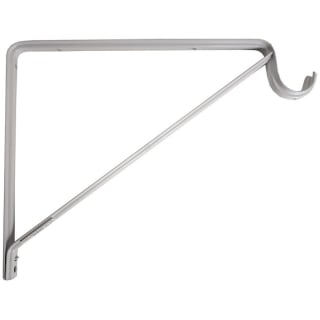 Design House 206011 White Wall Mounted Clothes Hanging Rod