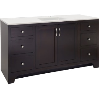 Design House 592121 Espresso Ventura 61 Free Standing Single