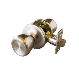 Design House 728196 Satin Nickel Plaza Passage Door Knob Set With