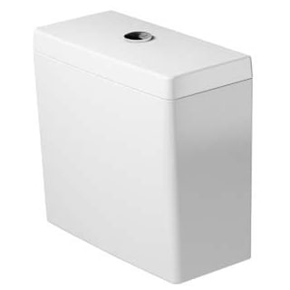 Duravit 0920100092 White Starck 3 0.8/1.6 Gpf Toilet Tank Only - Top Flush  Button, Dual Flush - Faucetdirect.Com