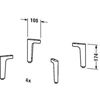 A thumbnail of the Duravit UV9919 Chrome