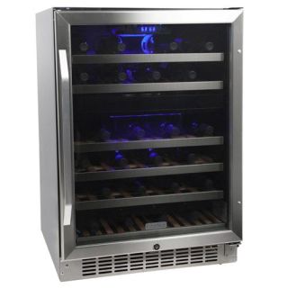 Edgestar Cwr461dz 46 Bottle Dual Zone Wine Cooler