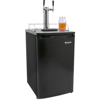 Edgestar kc2000twin 20 inch wide dual tap kegerator for full size kegs cheap
