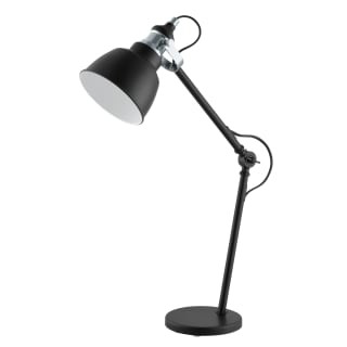 plaats zonde uitvegen Eglo 203516A Matte Black / Chrome Thornford 25" Tall Novelty Desk Lamp -  LightingDirect.com