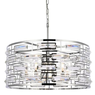 Chrome drum chandelier on sale