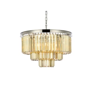 A thumbnail of the Elegant Lighting 1231D26-GT/RC Polished Nickel