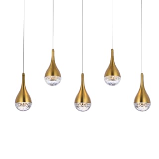 A thumbnail of the Elegant Lighting 3805D33 Satin Gold