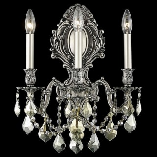 A thumbnail of the Elegant Lighting 9603W14-GT/RC Pewter