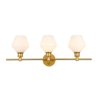 A thumbnail of the Elegant Lighting LD2317 Brass