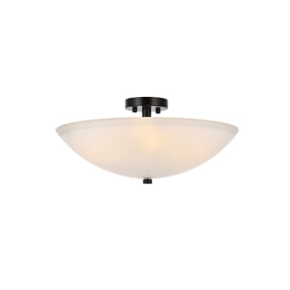 A thumbnail of the Elegant Lighting LD2349 Black / Frosted White