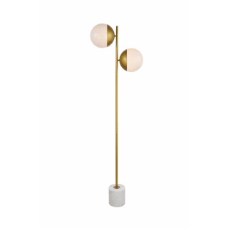 A thumbnail of the Elegant Lighting LD6114 Brass / Frosted White
