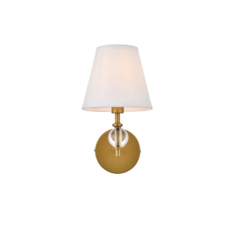 A thumbnail of the Elegant Lighting LD7021W6 Brass / White