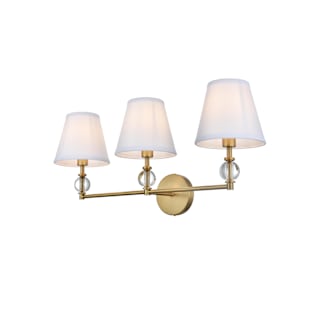 A thumbnail of the Elegant Lighting LD7023W24 Satin Gold