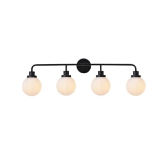 A thumbnail of the Elegant Lighting LD7036W38 Black / Frosted