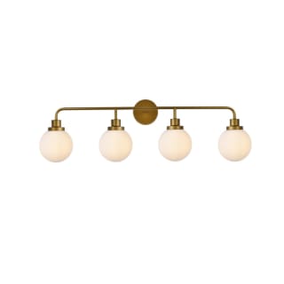 A thumbnail of the Elegant Lighting LD7036W38 Brass / Frosted