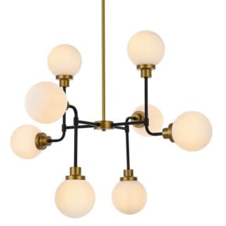 A thumbnail of the Elegant Lighting LD7038D36 Black / Brass