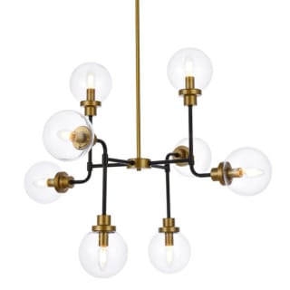 A thumbnail of the Elegant Lighting LD7039D36 Black / Brass