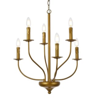 A thumbnail of the Elegant Lighting LD7046D24 Brass